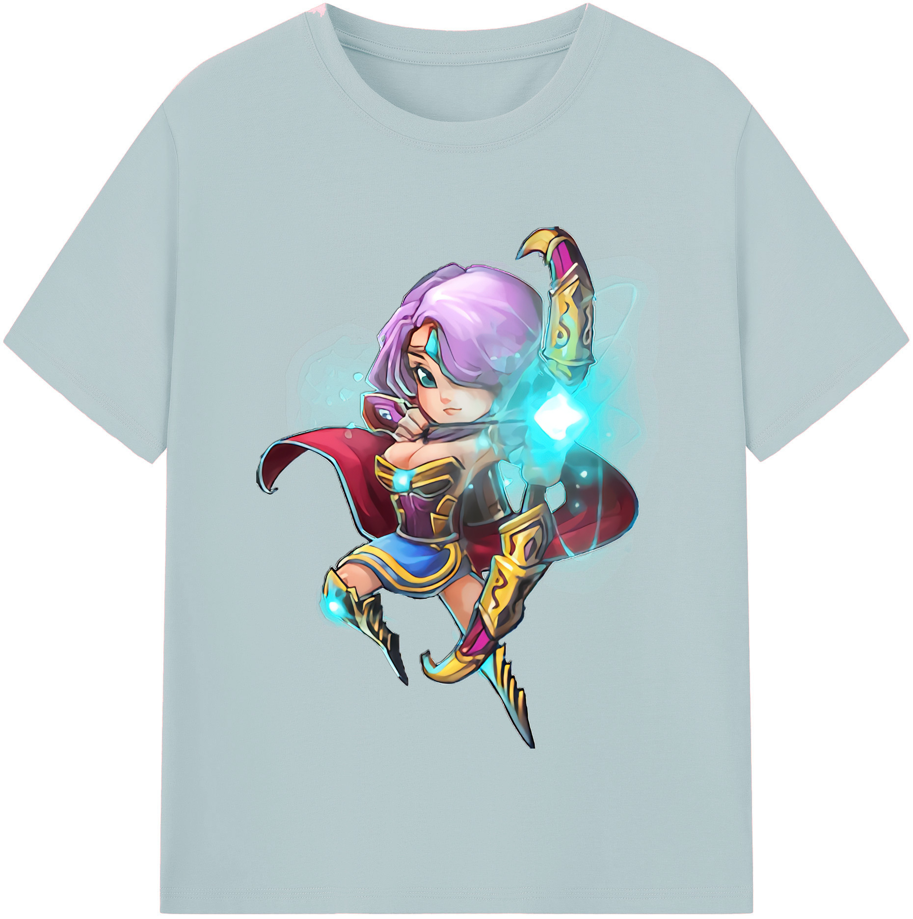 リーグ・オブ・レジェンド League of Legends LOL 綿100％半袖Tシャツ（フロントプリント）